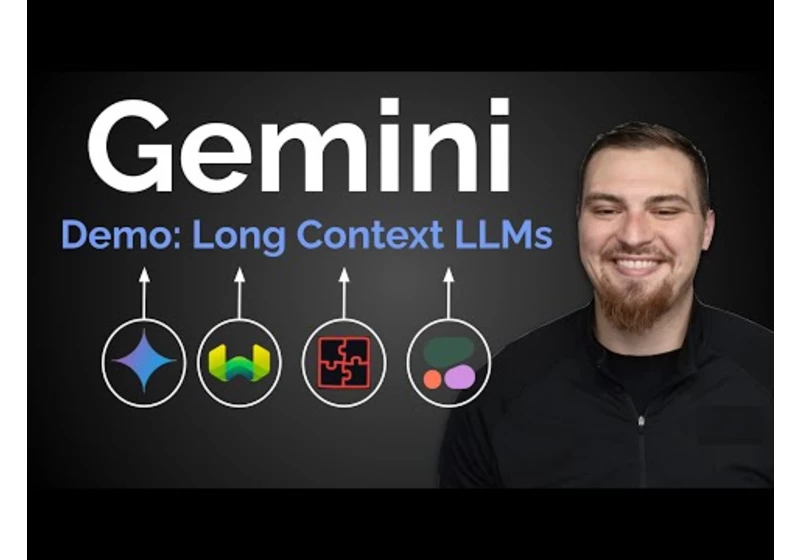 Gemini 1.5 Pro and Flash - Demo of Long Context LLMs!