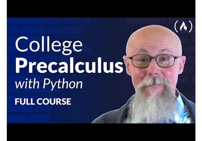 College Precalculus – Full Course with Python Code