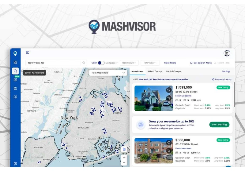 Make real estate investing easier with hundreds off Mashvisor