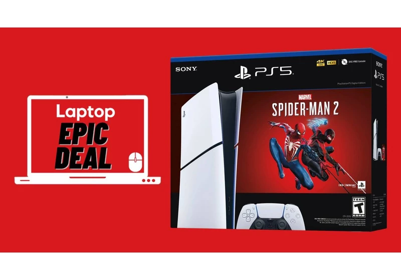  Don't wait to buy the new PS5 Slim Spider-Man 2 bundle digital edition for $399 