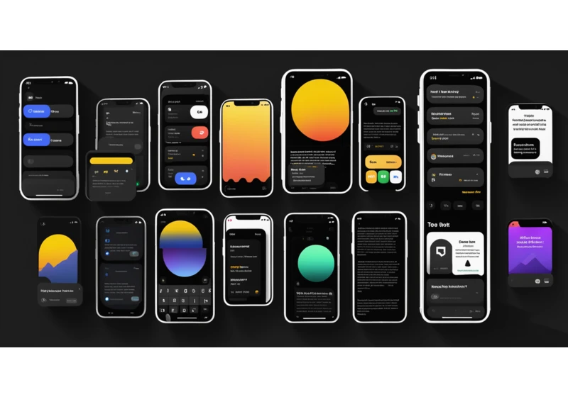 Dark mode design considerations for mobile apps