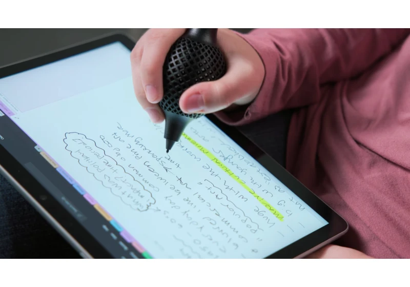 Microsoft highlights adaptive 3D printed grips for Surface Pen during Surface and AI event