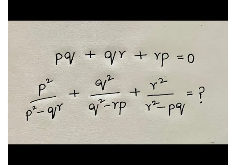 Can you solve this algebra problem?