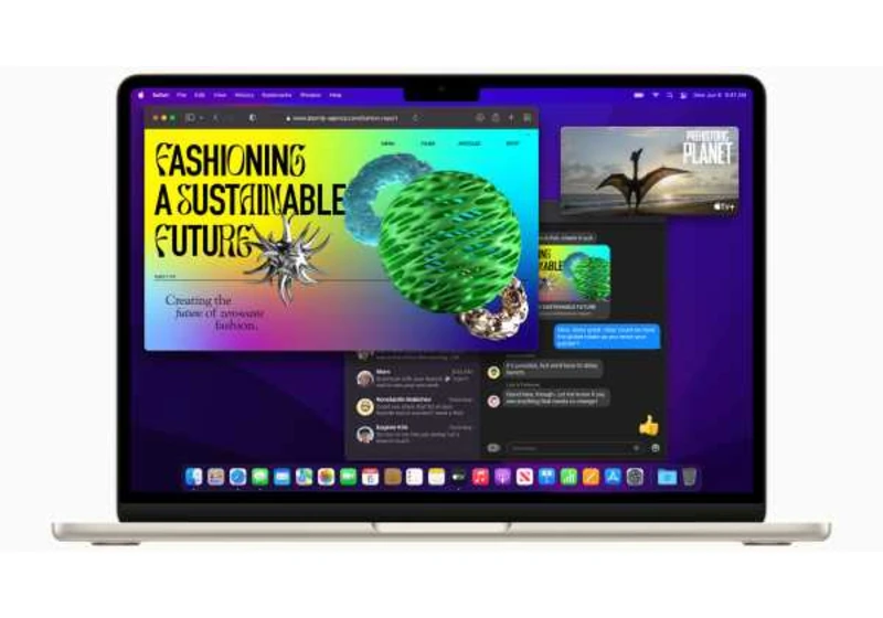 New MacBook Air gets an M2 chip and an iPhone notch