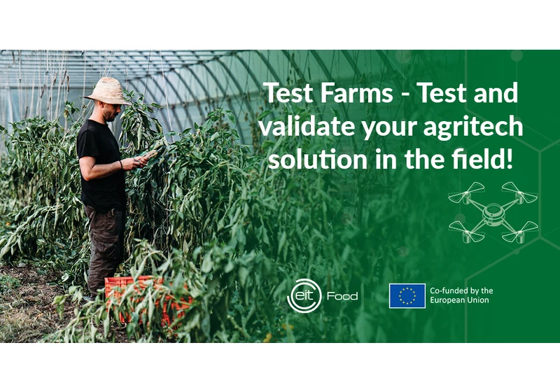 EIT Food’s Test Farms Programme validates your agritech innovation with farmers! Apply now!