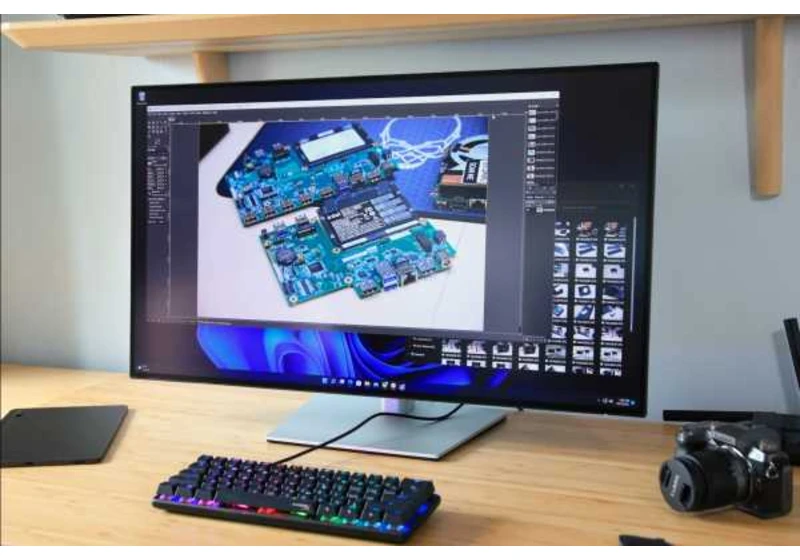 Dell U3223QE review: A winning debut for an IPS Black monitor