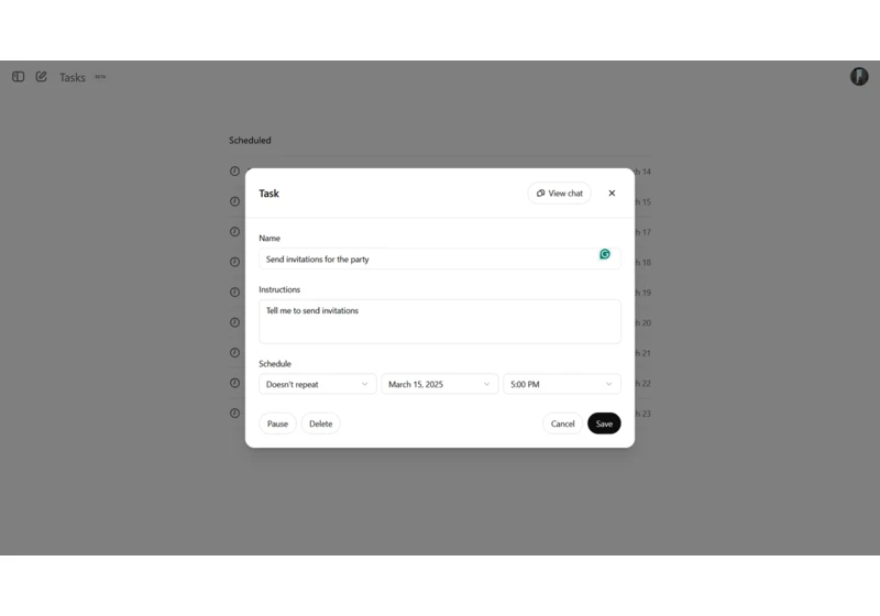I replaced my to-do list with ChatGPT’s Tasks feature and it completely changed the way I plan my life