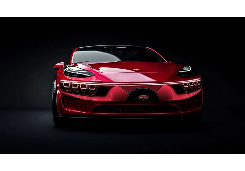 This LED display can turn your Tesla’s front-end into a Ferrari, Rolls-Royce or Elon Musk's grinning face