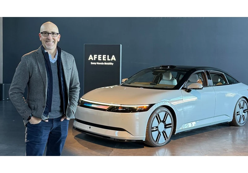 I sat inside an Afeela and I am so ready for this Sony Honda Mobility EV future