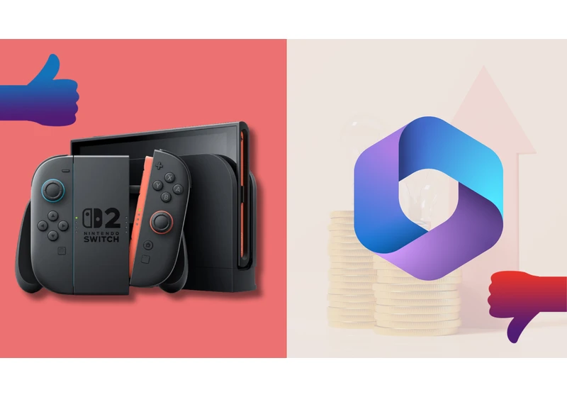 Winners and Losers: Nintendo unveils the Switch 2 as Microsoft 365 receives an AI tax