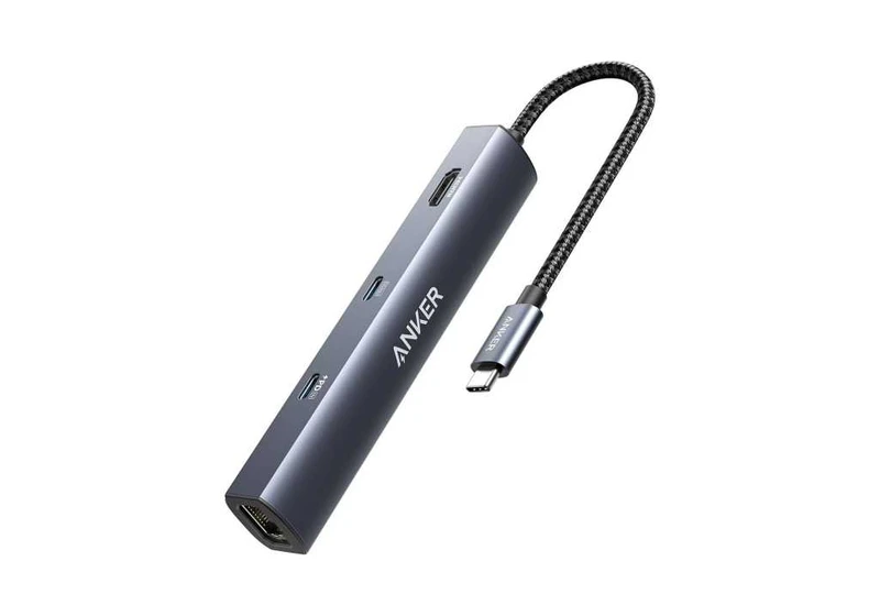 Turn your laptop’s USB-C port into six with Anker’s hub, now 25% off