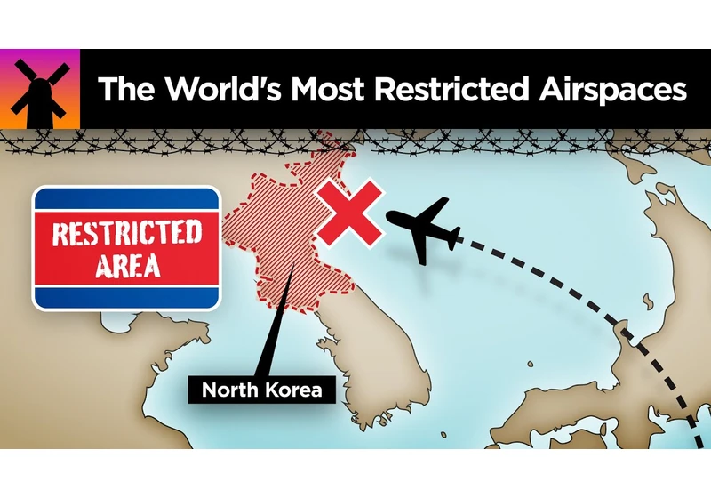 The World's Most Restricted Airspaces You'll NEVER Fly Over