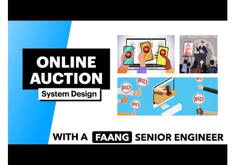 System Design: Online Auction (Revisited)