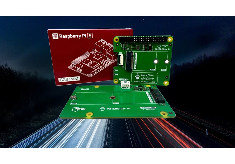  Add Fast SSD Storage to Your Raspberry Pi 5 With the First M.2 HATs 
