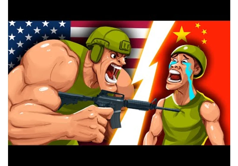 Why USA Soldiers are WAY Stronger Than Chinese Soldiers