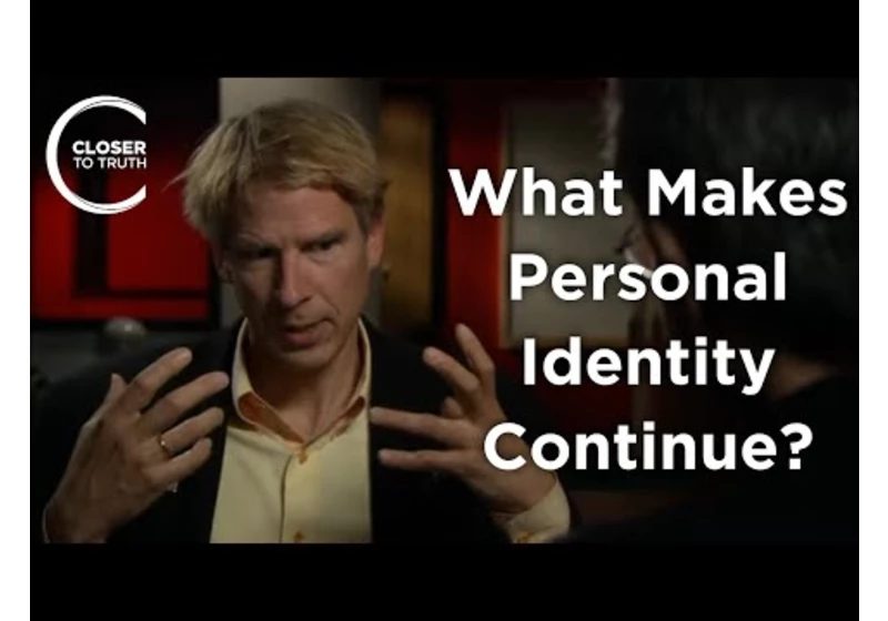 Christof Koch - What Makes Personal Identity Continue?