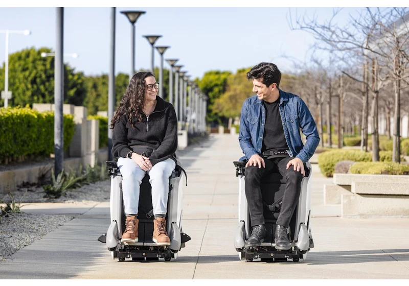 Honda built a powered chair to zoom around theme parks while wearing an AR headset