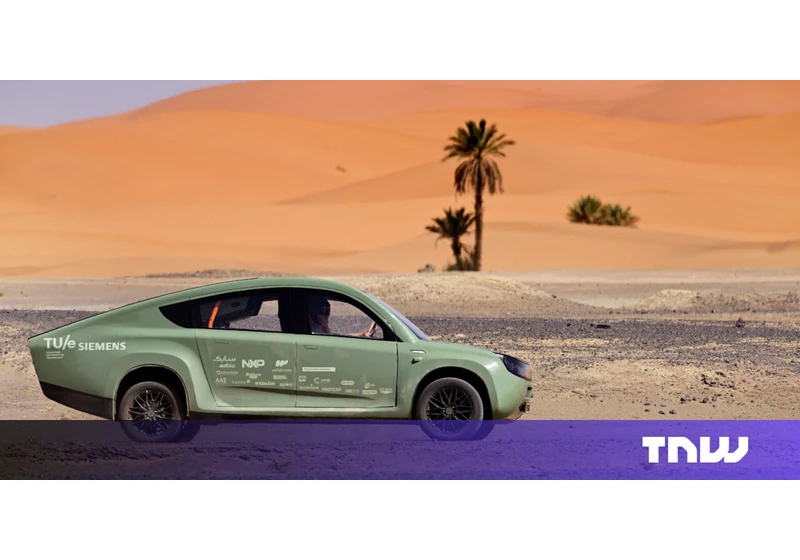Dutch solar EV completes 1,000km test drive through the desert