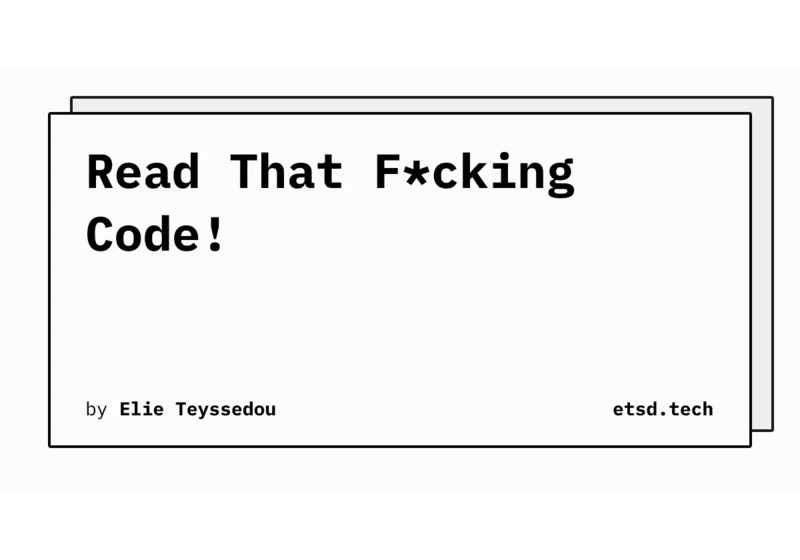 Read your code