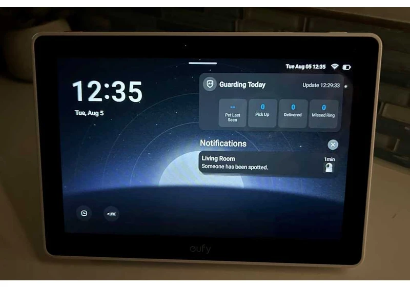 Eufy Smart Display E10 review: A visual home security panel