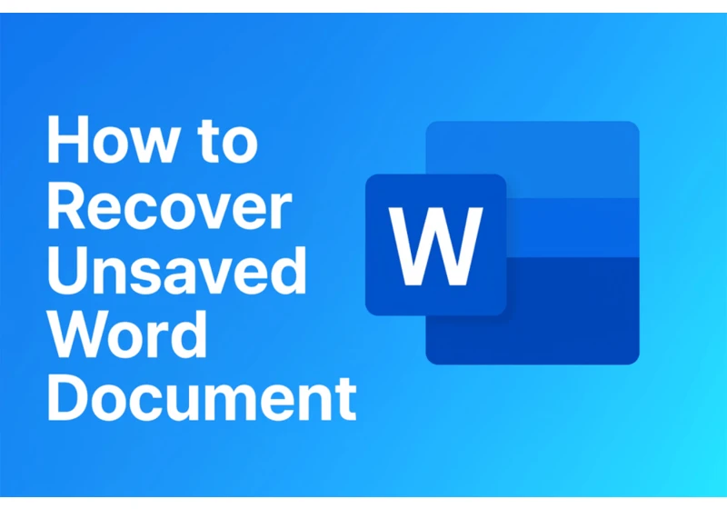 [Fixed] How to Recover Unsaved Word Document on Windows 10/11