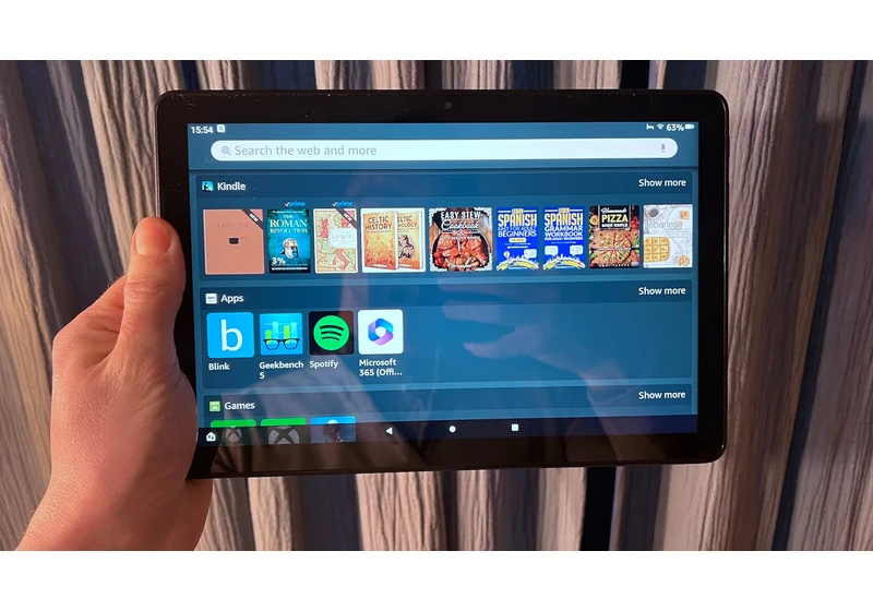 Forget the iPad, this £87 Amazon tablet is a winner in just about every way