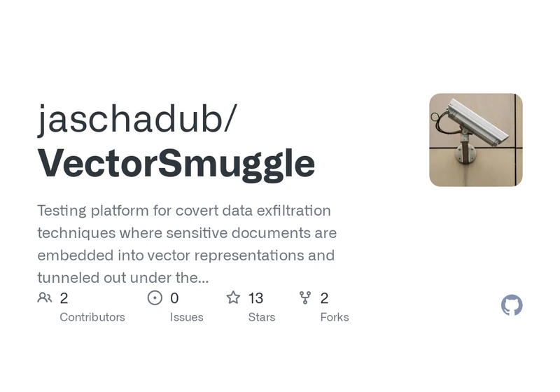 VectorSmuggle: Covertly Exfiltrate Data in Embeddings