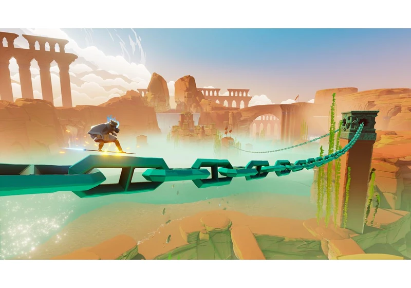 Sword of the Sea is what happens when Matt Nava strides back into Journey's shadow