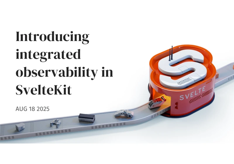 Introducing integrated observability in SvelteKit