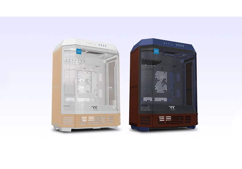 Thermaltake is bringing Nordic-inspired wood finishes to its cases and gaming furniture