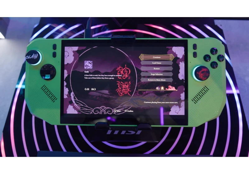 MSI’s Claw A8 handheld supports AMD and Intel inside. Here’s how