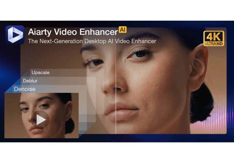 Best AI Video Enhancer from Aiarty: Upscale, Denoise, and Restore Videos