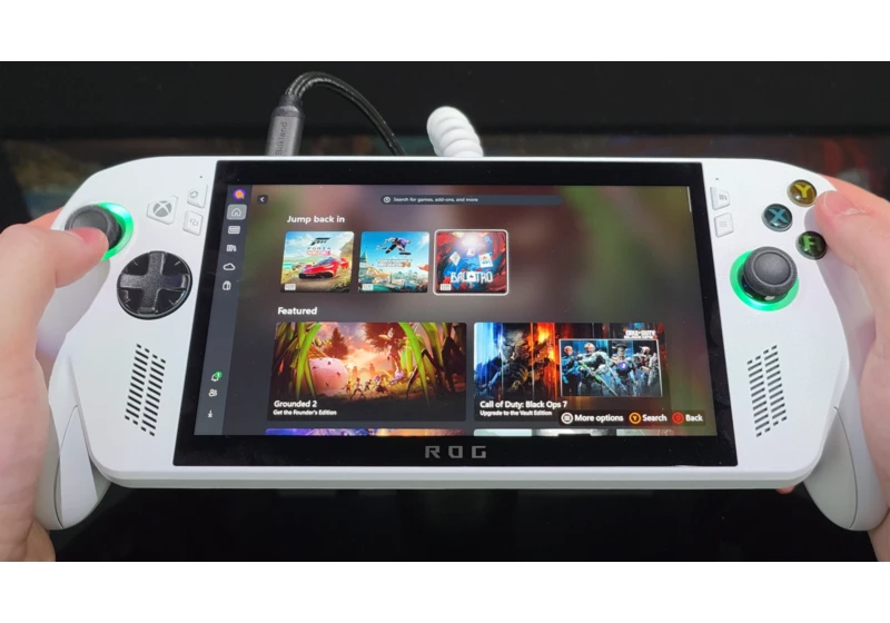  Hands-on with the Xbox Ally and Xbox Ally X — possibly the best gaming handheld ever, still has some big questions to answer 