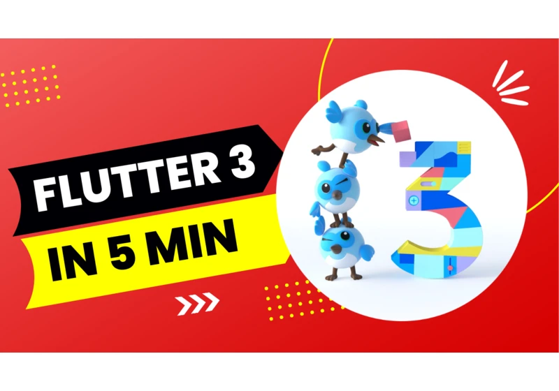 Flutter 3 announced in the Google I/O event