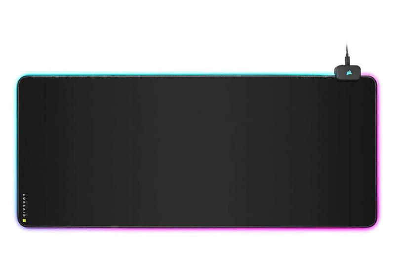 Corsair’s RGB gaming mouse pad with USB ports is only $45 right now