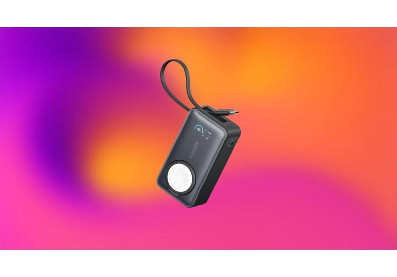 Charge Your iPhone and Apple Watch on the Go With This Anker Power Bank