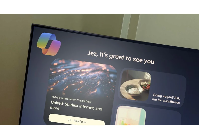  Samsung and LG TVs are set to get Microsoft Copilot AI, but it's going to just be a link to the website again  
