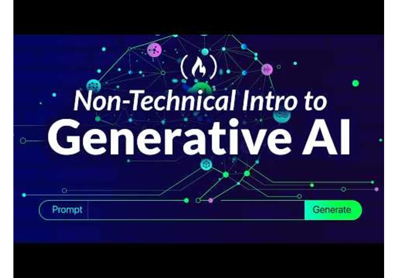 Non-Technical Intro to Generative AI