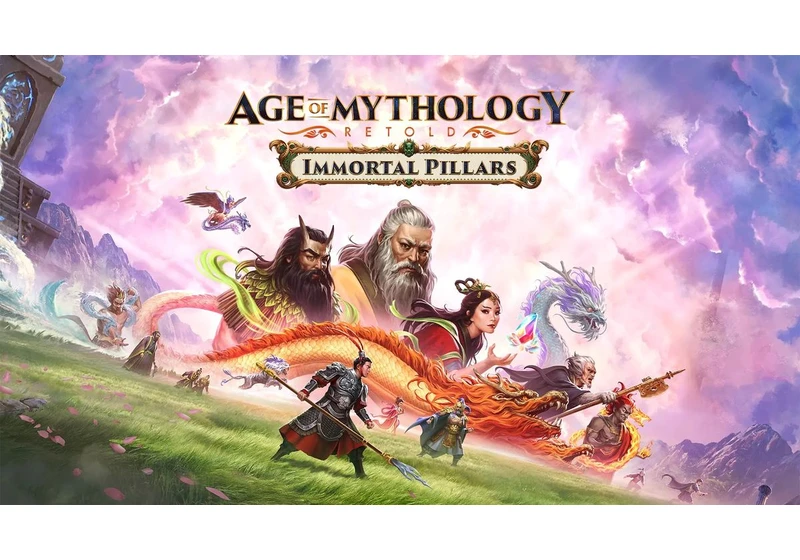 Age of Mythology: Retold Immortal Pillars expansion arrives in March, bringing Chinese myth to Xbox and PC