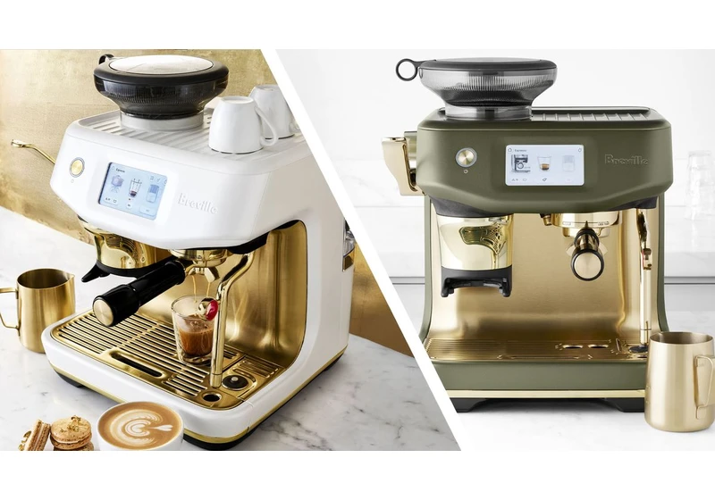 Breville just gave its best espresso machine a makeover, and I think I'm in love