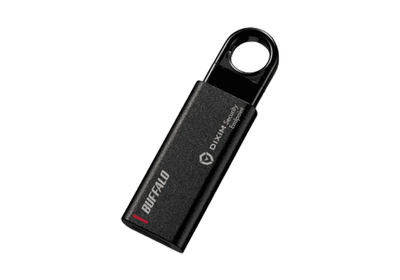 Behold, a USB flash drive which doubles as hardware-level antivirus