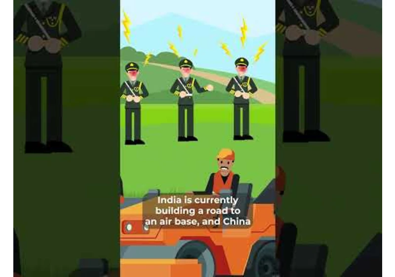 Why China and India Are Clashing at the Border #china