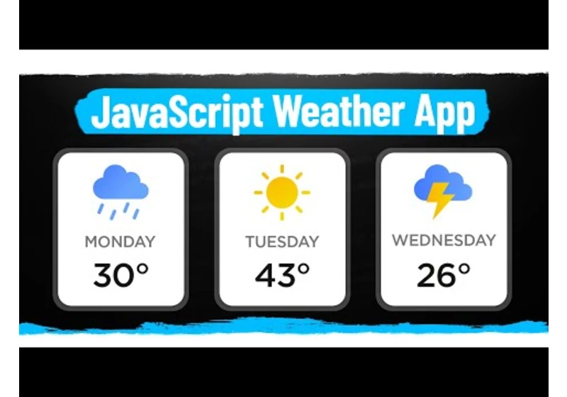 How To Build A Weather App In JavaScript Without Needing A Server