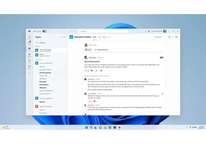 Microsoft’s new version of Teams is faster and smarter
