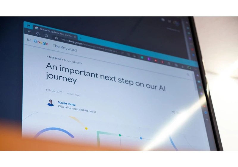 Google's going to scrape the entire public Internet to train its AI tools and there's nothing we can do about it