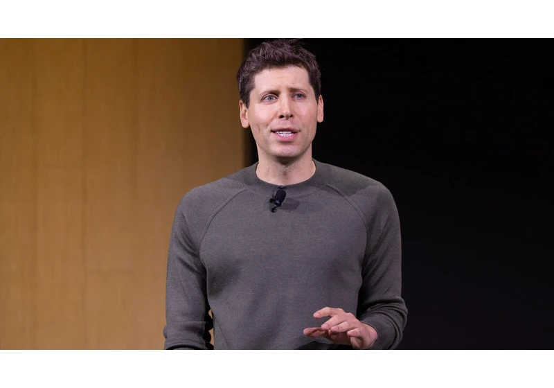 OpenAI CEO Sam Altman Believes We're in an AI Bubble
