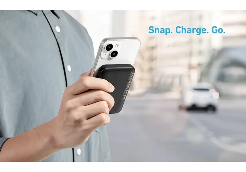 Pick up this Anker 5K magnetic battery pack while it's on sale for $22