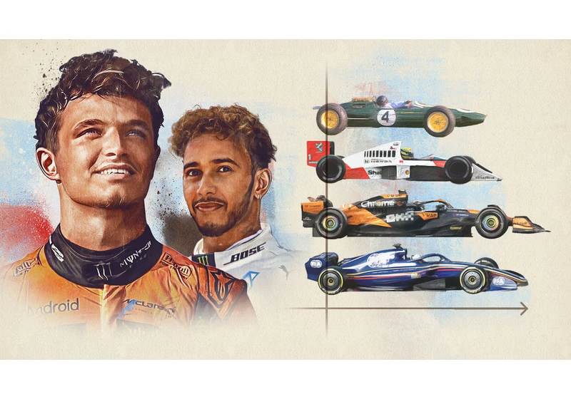 The History of F1 Design