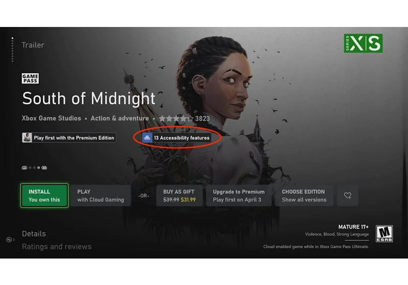 All digital Xbox games now carry standardized accessibility tags