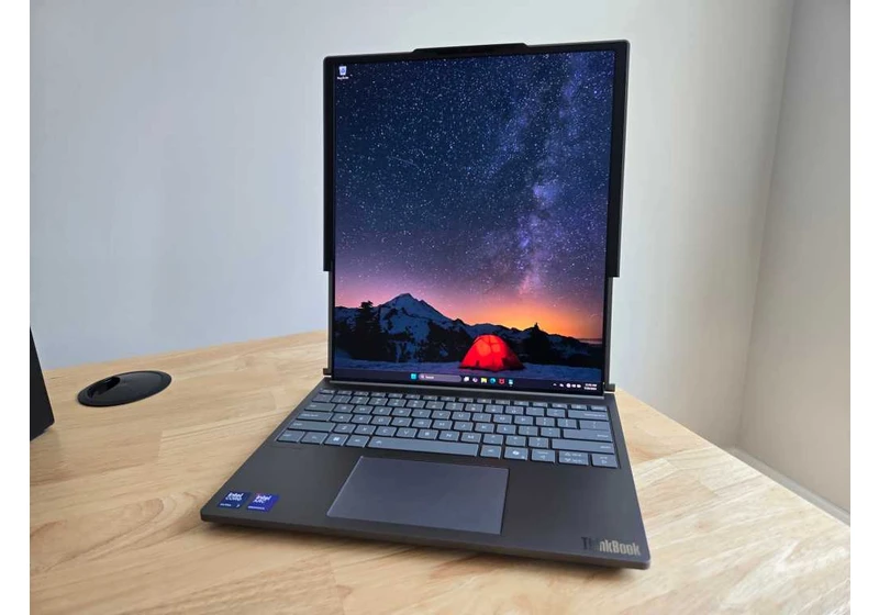 The world’s first rollable laptop drives home why I’m a PC—not a Mac